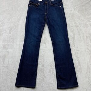 Gap 1969 Jeans Women's 28 Perfect Boot Dark Wash Blue Classic Denim Bootcut Y2K